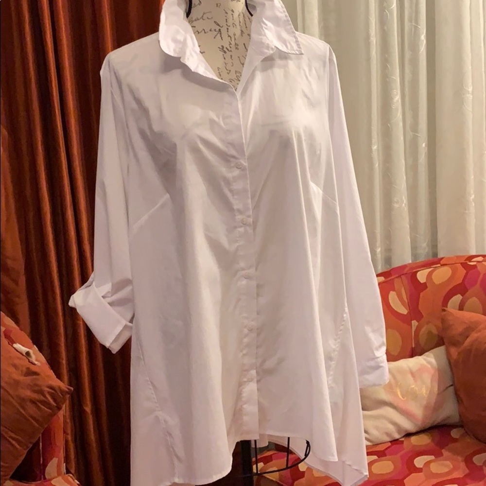 White Hi/Low Shirt